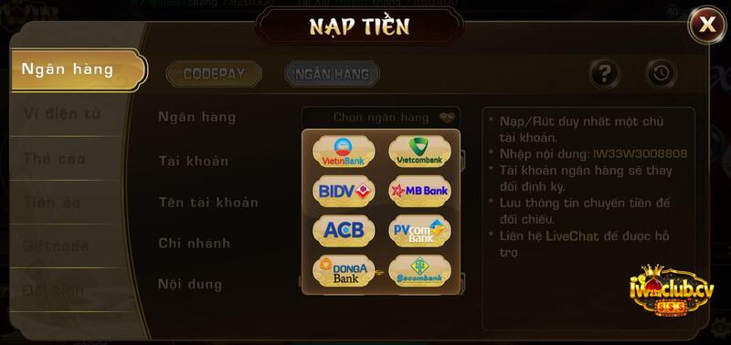 Thời gian rút tiền Iwinclub thường khá nhanh